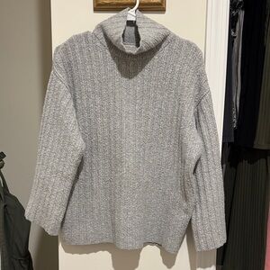 Universal Thread Light Gray Cowl Neck oversized Sweater